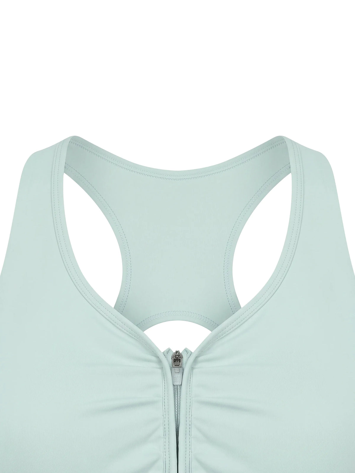 Cropped Zip Sports Bra — supplier gallery 8
