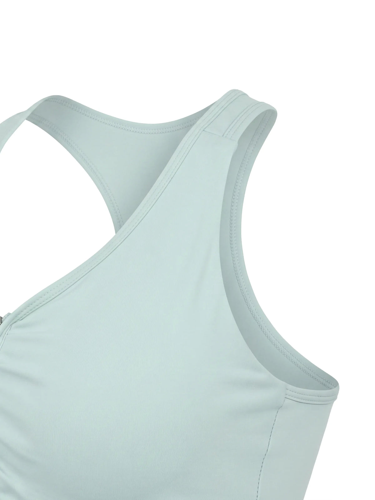 Cropped Zip Sports Bra — supplier gallery 9