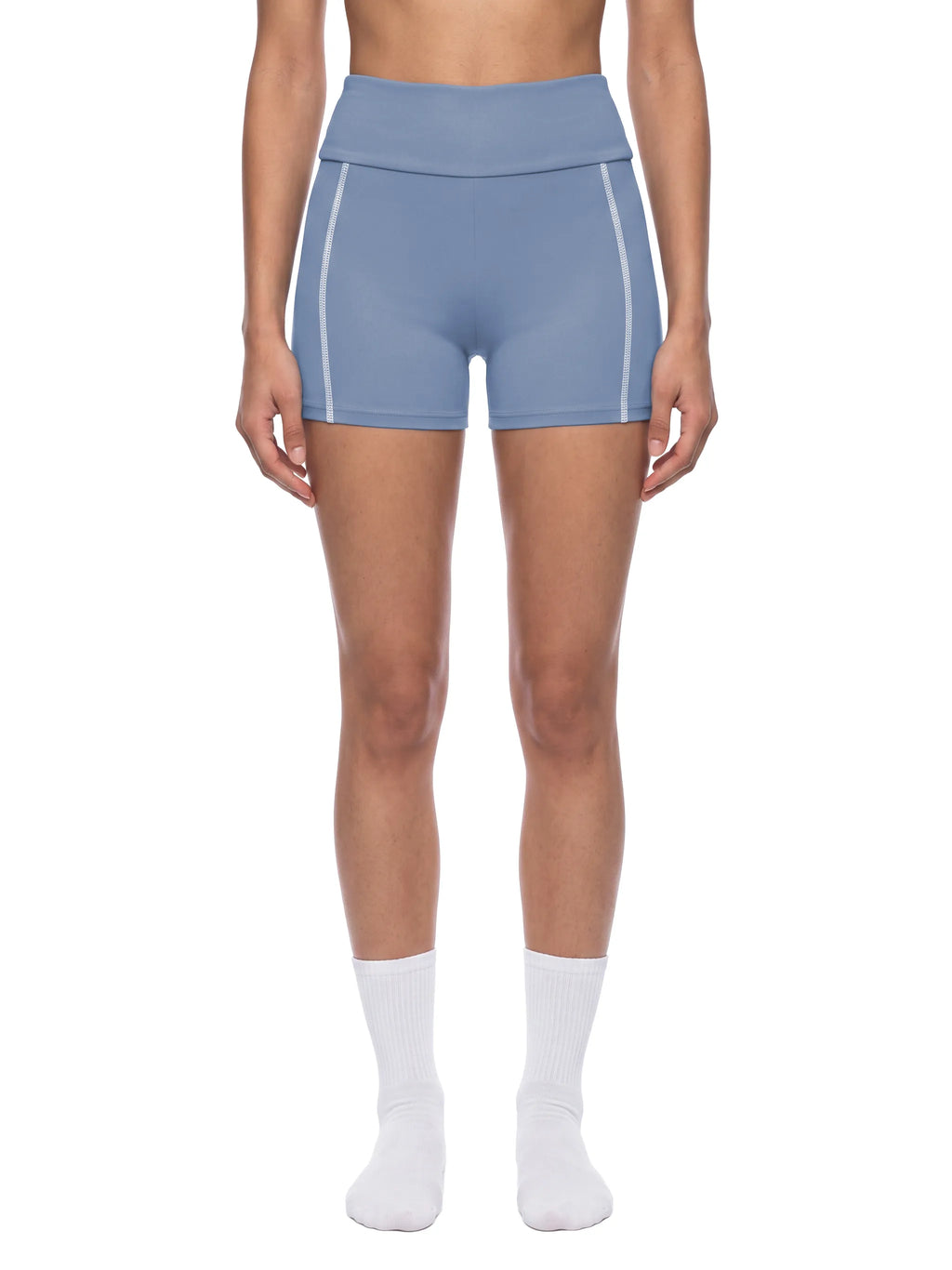 High-Waisted Biker Shorts (WB0098) — supplier gallery 3
