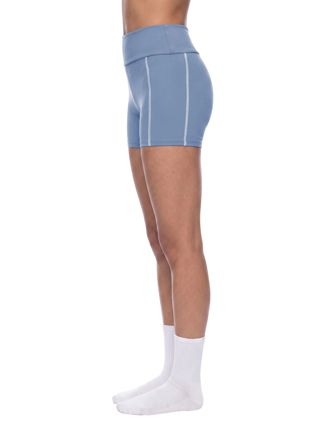 High-Waisted Biker Shorts (WB0098) — supplier gallery 4
