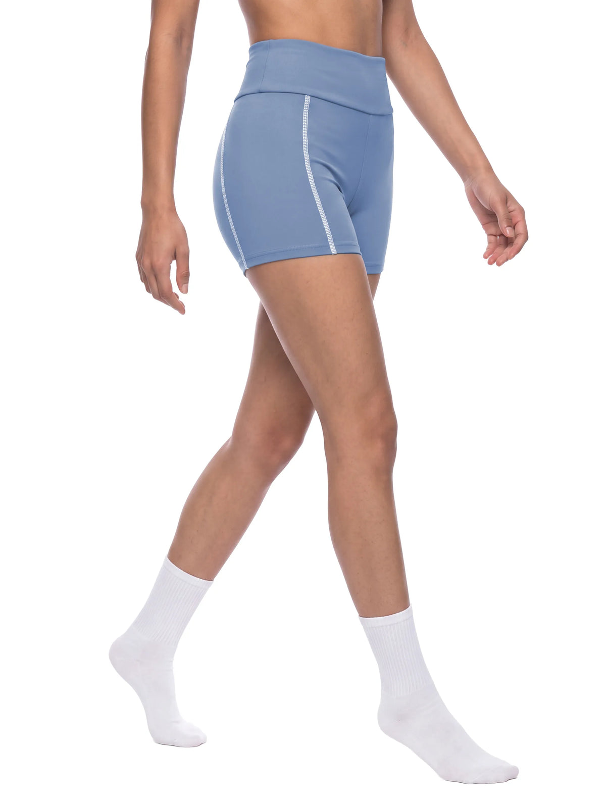 High-Waisted Biker Shorts (WB0098) — supplier gallery 7