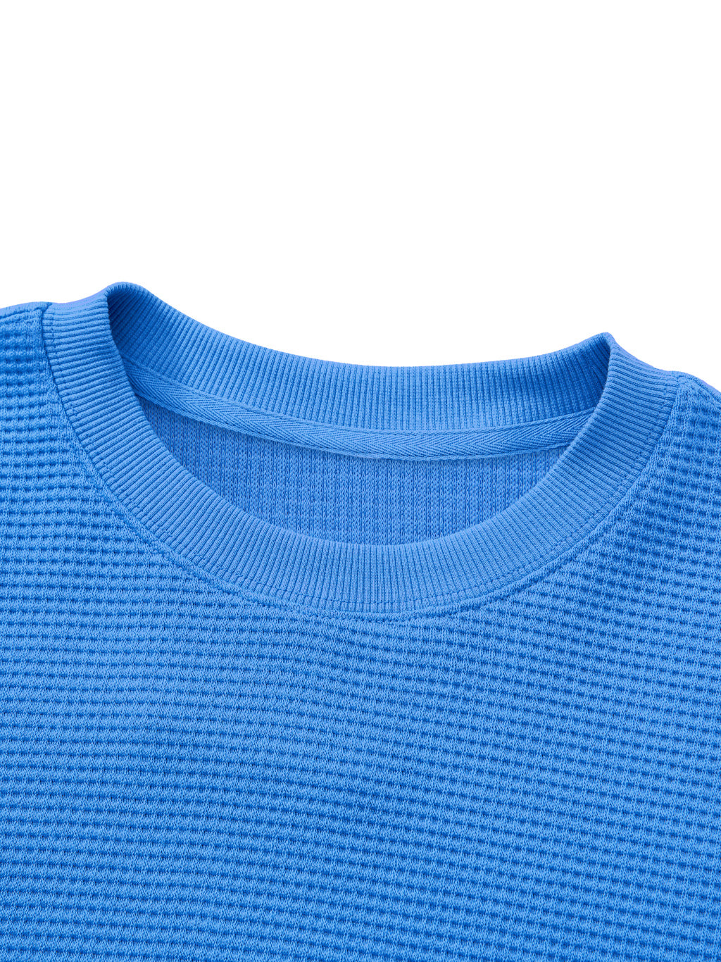 SGS Drop Shoulder Waffle Tee — supplier view 15