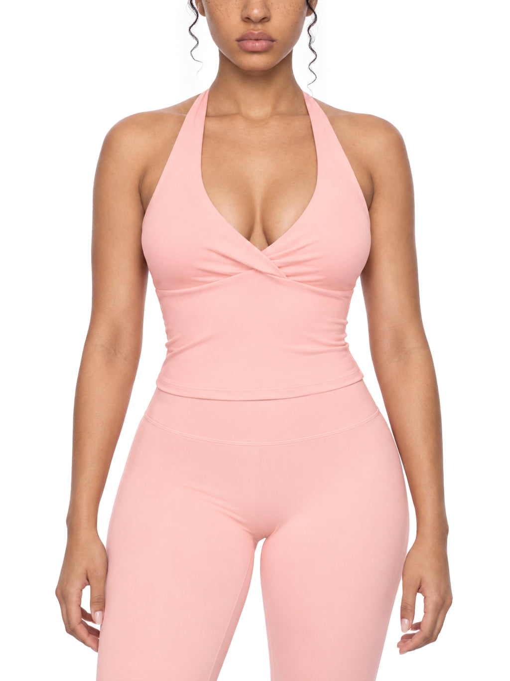 Ruched Halter Tank (WT0289) — supplier gallery 3