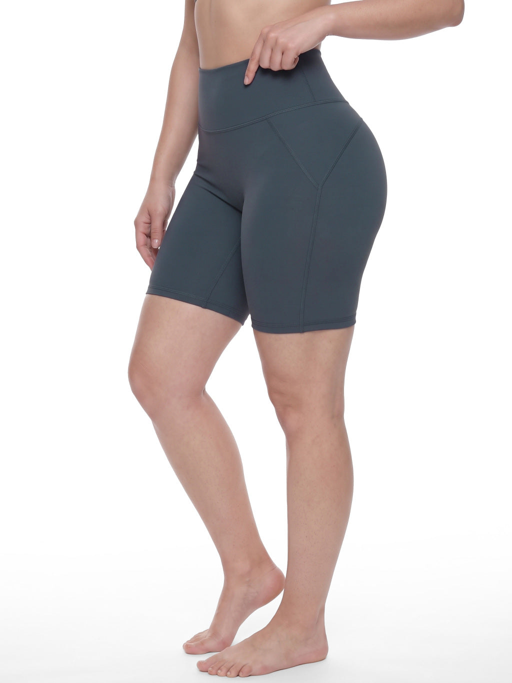 Lycra High-Waisted Shorts — supplier gallery 6