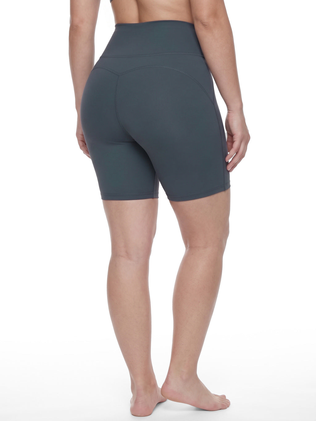 Lycra High-Waisted Shorts — supplier gallery 7