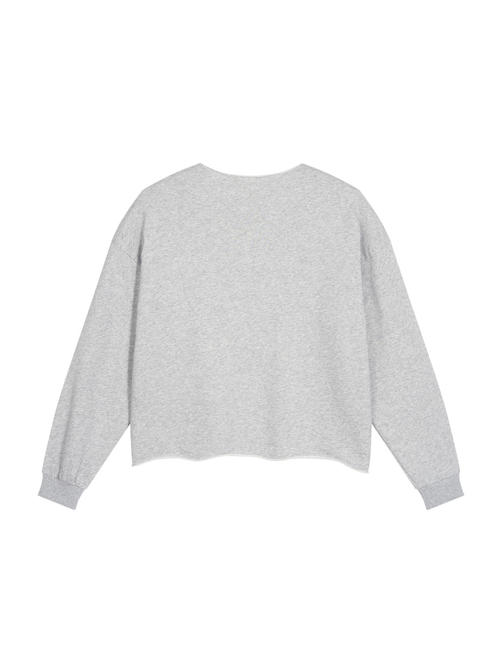 SGS Paneled Raw Edge Sweatshirt — supplier view 4