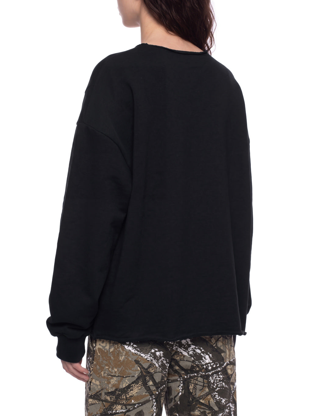 SGS Paneled Raw Edge Sweatshirt — supplier view 12