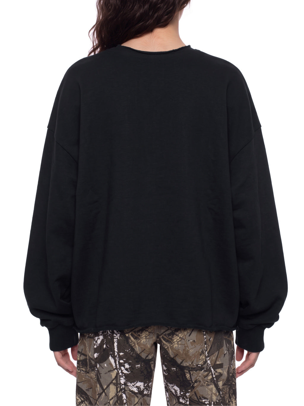 SGS Paneled Raw Edge Sweatshirt — supplier view 13