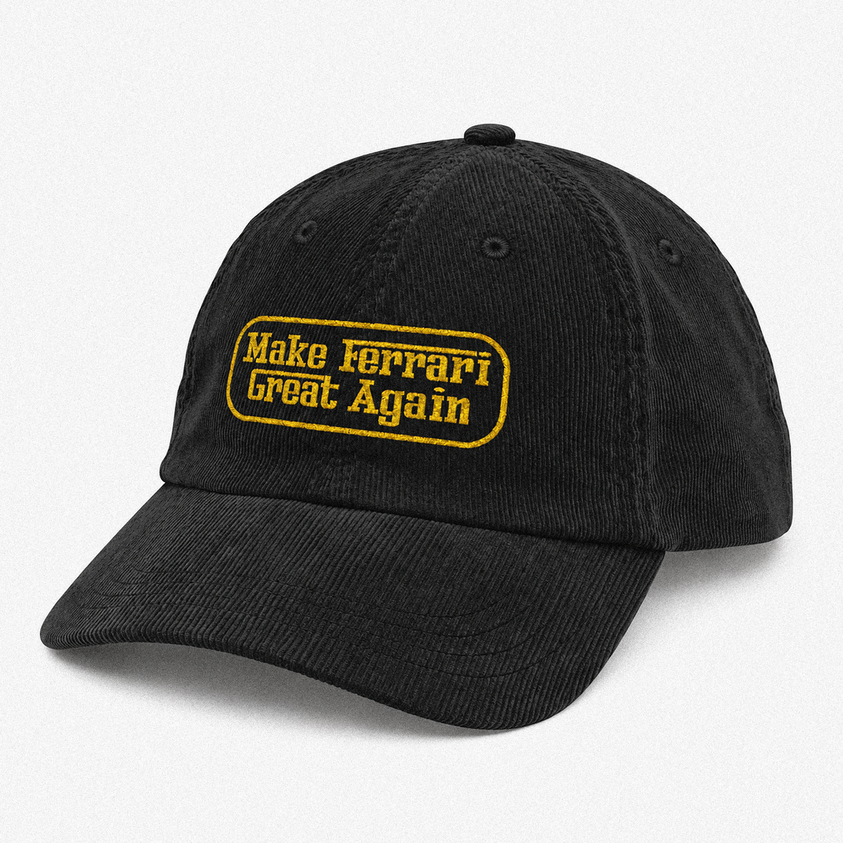 Make Ferrari Great Again MFGA Vintage Corduroy Cap