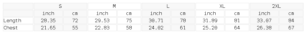 SGS Loose Scoopneck Tank — size guide