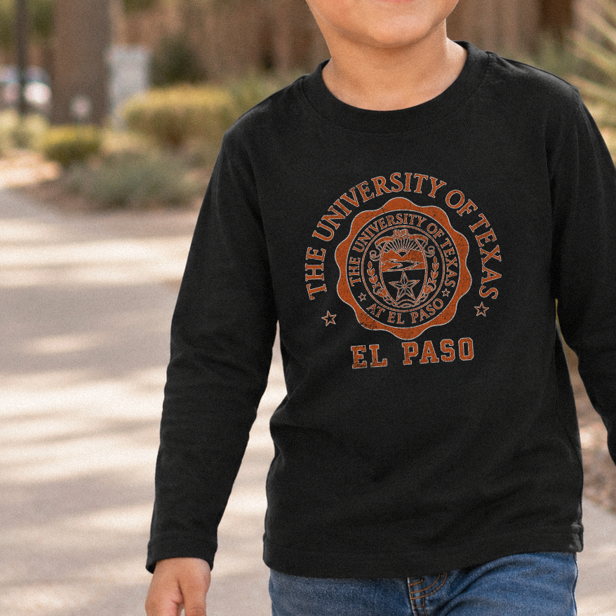 UTEP Youth Drop-Shoulder Long Sleeve