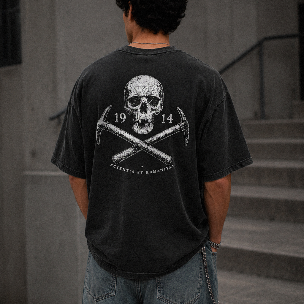 UTEP 1914 Skull & Pickaxes Heavyweight Tee