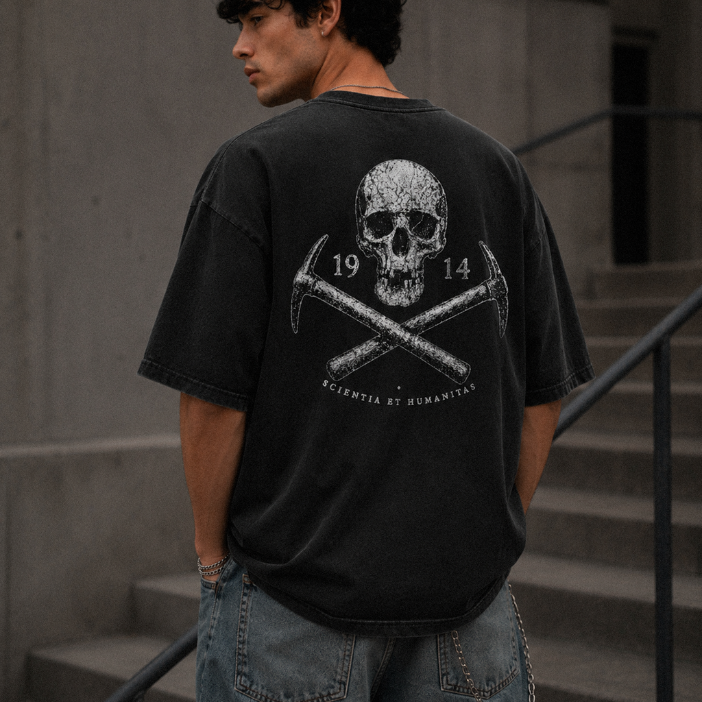 UTEP 1914 Skull & Pickaxes Heavyweight Tee