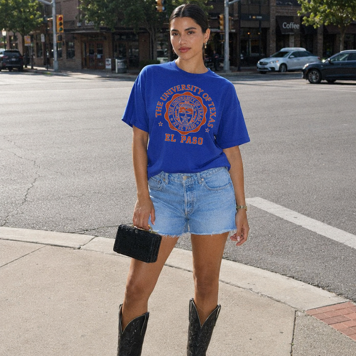 UTEP Heritage Medallion Heavyweight Tee